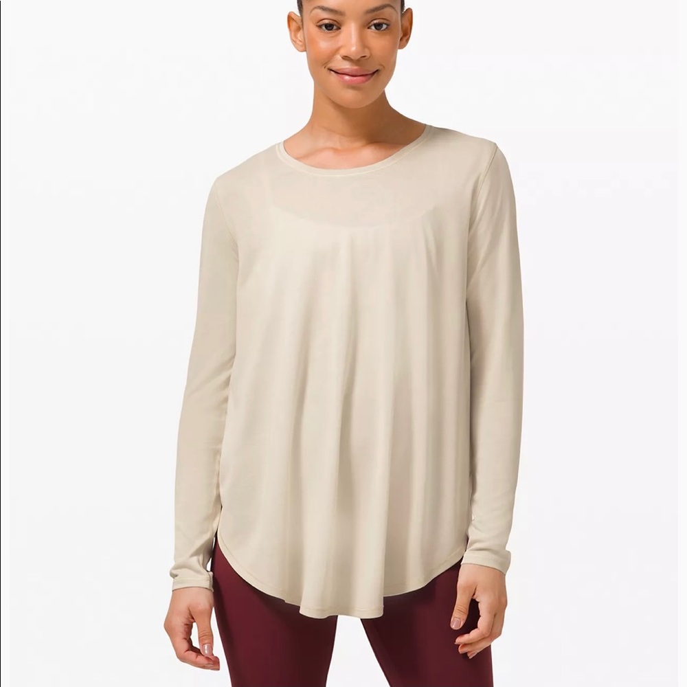 NWT** Lululemon draped shirt